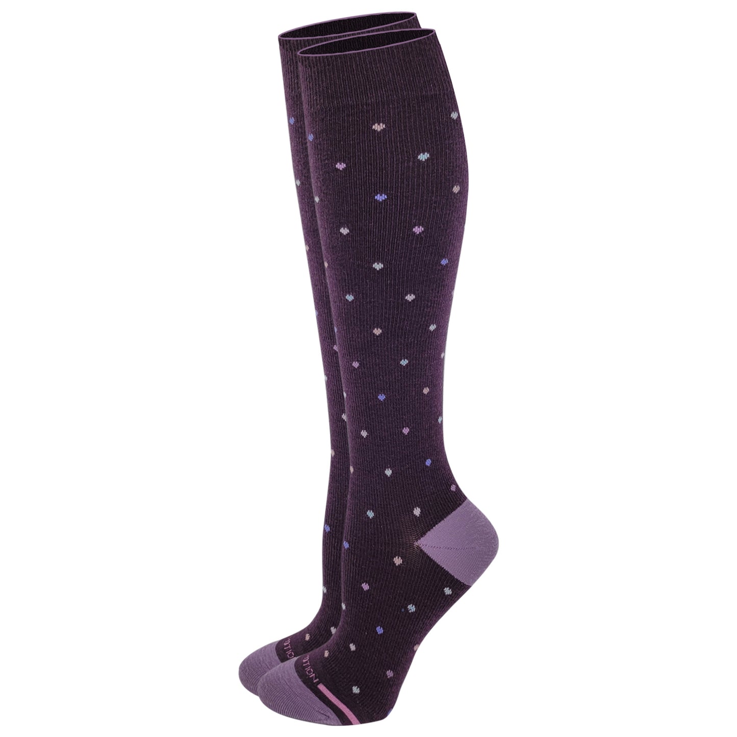 Compression Knee High Socks for women | Dancing dots