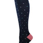 Compression Knee High Socks for women | Dancing dots