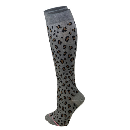Knee High Compression Socks |Grey Heather| Women's (1 Pair)