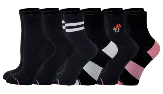 women's crew compression socks