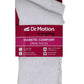 Crew Diabetic Socks | Solid Colors Super Cozy Half-Cushion | Dr Motion ( 2 Pack )