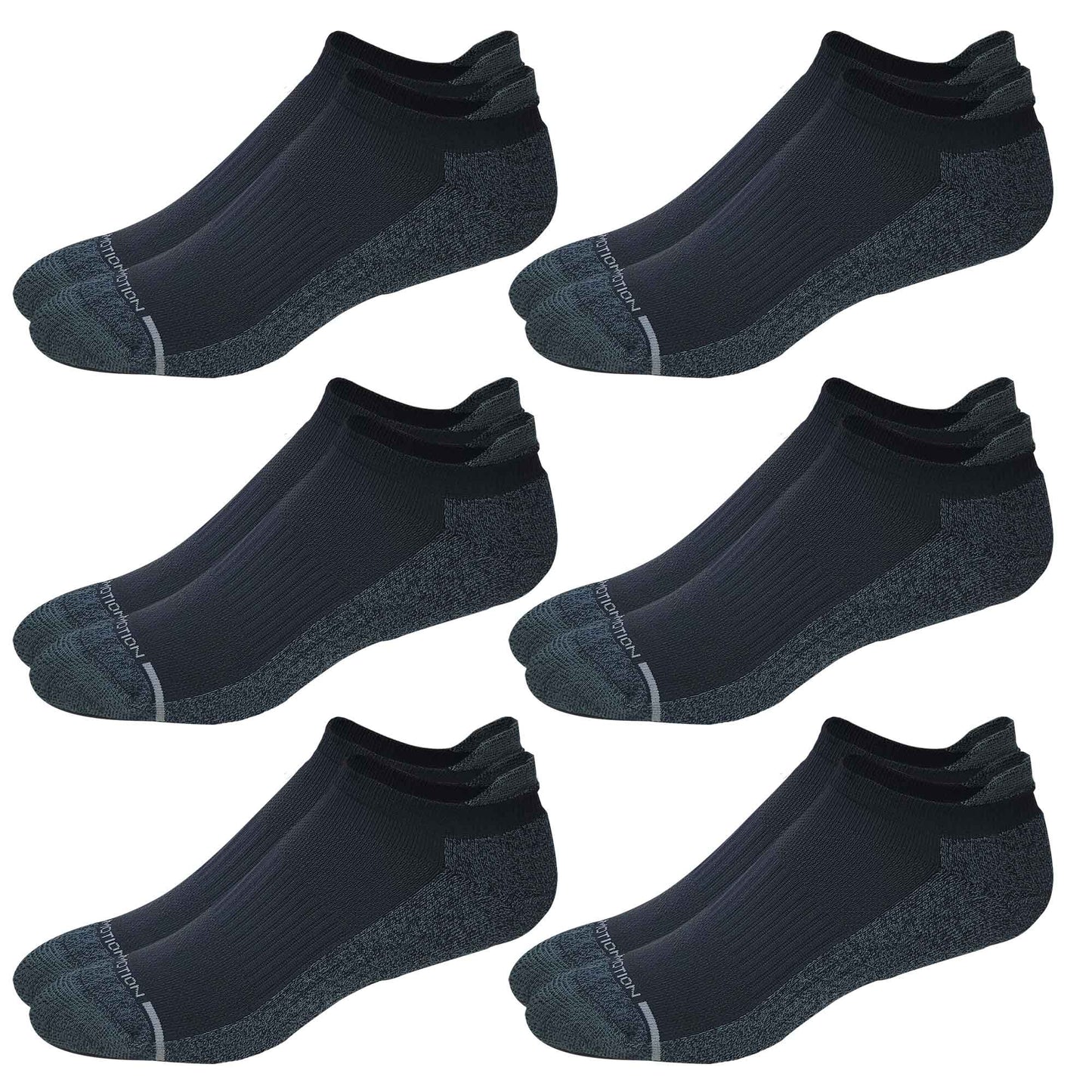 Compression Ankle Socks | Basic Colors Everyday | Men's (6 Pack)