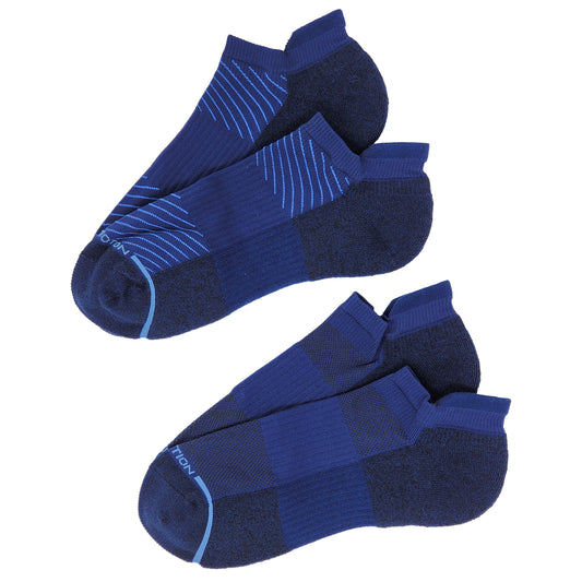 Compression Ankle Socks | Blocks | Men's (2 Pack)