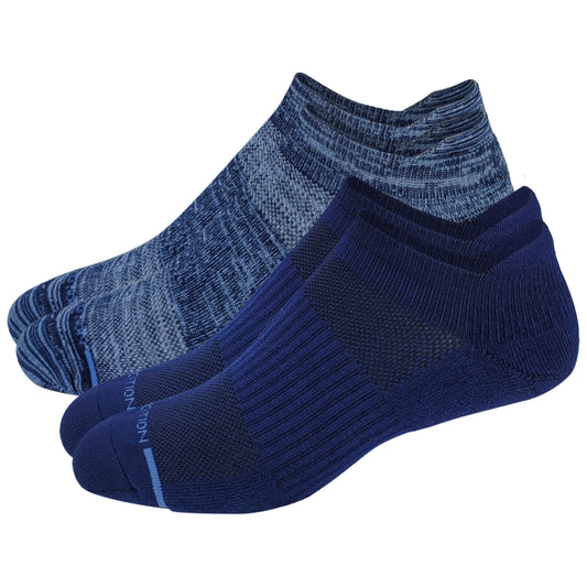 Compression Ankle Socks | Space Dye Navy| Men's (2 Pack)