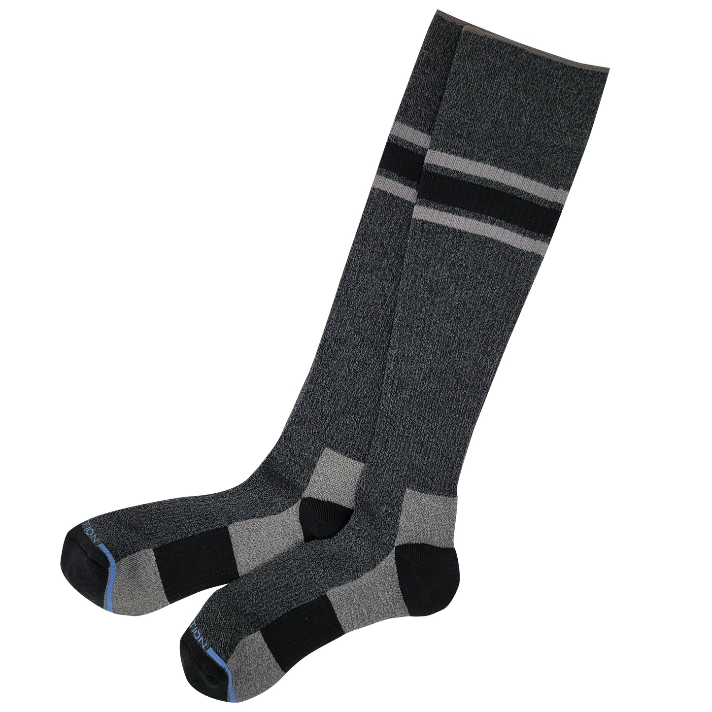 Outdoor Compression Knee-High Socks For Men | Dr Motion Socks |Top Stripe