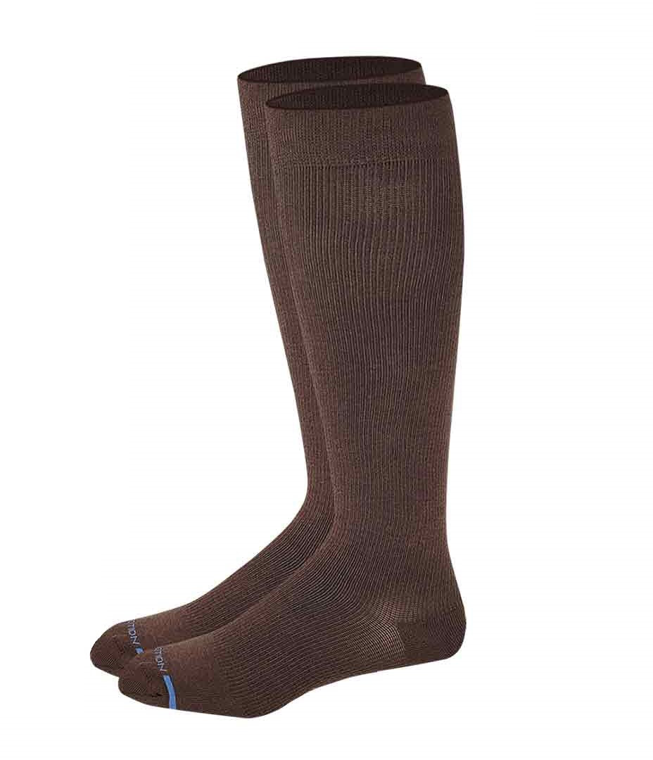 Compression Knee High Socks | Solid Colors | Men's (1 Pair)