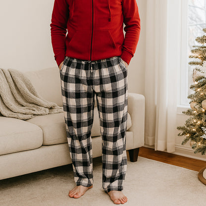 Comfortable winter sleepwear for men – Different Touch microfleece pajama pants