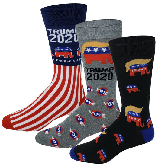Trump Novelty Dress Socks | Unisex (3 Pairs)