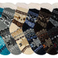 Non-Skid Slippers Socks | Sherpa Fleece Lined with Gripper | Kids (6 Pairs)