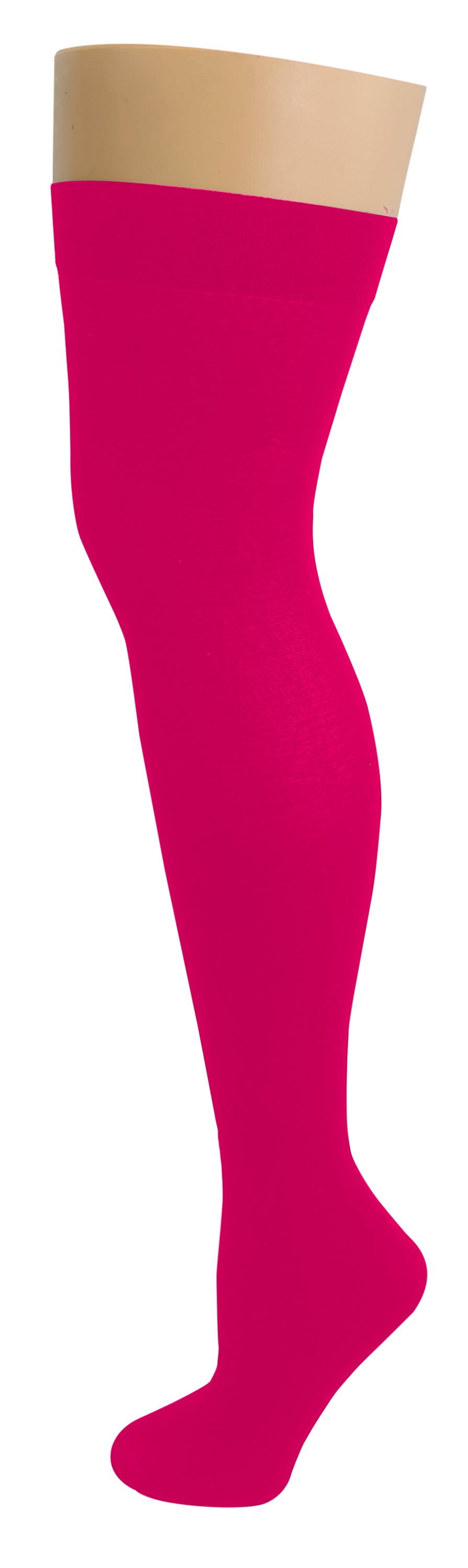Thigh High Trouser Socks | Opaque Solid Colors | Women