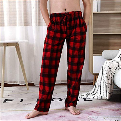 Different Touch Men's Pajama Lounge Fleece Pants Bottoms