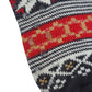 Non-Skid Slipper Socks | Sherpa Fleece Lined with Grippers Christmas | Unisex (6 Pairs)