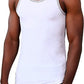 Racer Y-Back Muscle Tank Top | Cotton Blend Sleeveless | Men's
