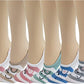 SUMONA Women's Cotton Spandex Casual Invisible Low Cut Non-Slip No Show Socks