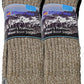Different Touch 6 pairs Men's Premium Wool Boot Socks
