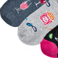 Davco Women's Novelty Socks 3 Pair Pack Set