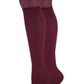 Over the Knee Socks | Assorted Color with Lurex Thread (4 Pairs)