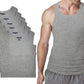 Different Touch  Men's Big and Tall Muscle Ribbed Tank Top  Underwear Shirts 