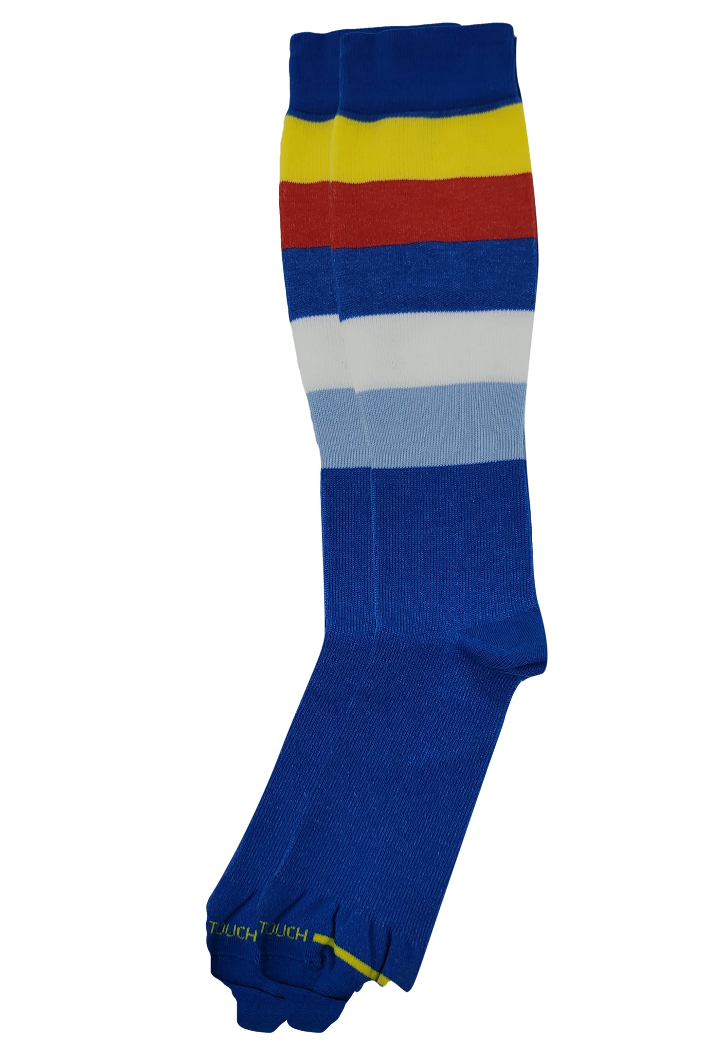 Compression Knee High Socks | Color Stripes Design | Womens (1 Pair)