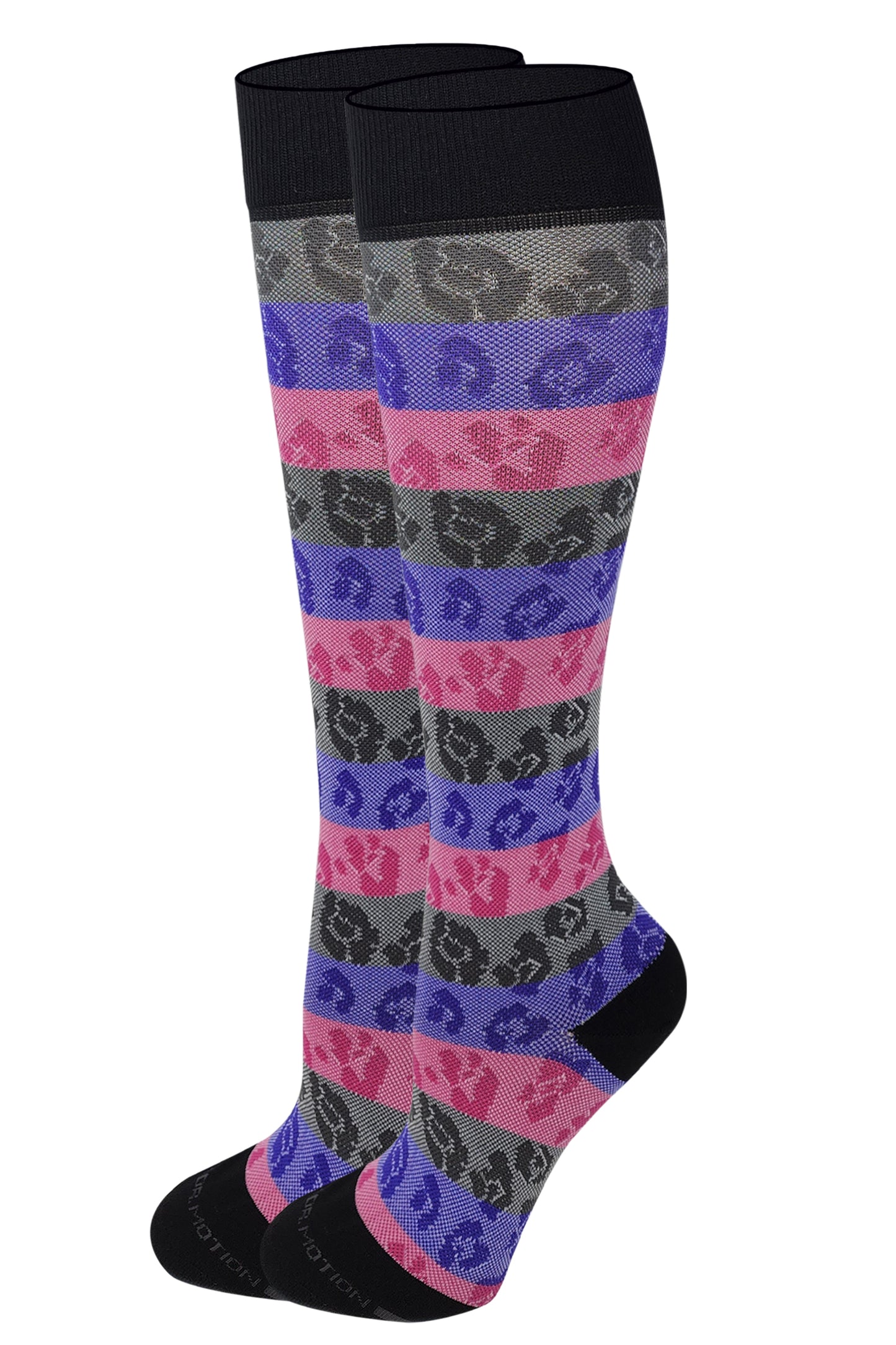 Knee High Compression Socks | Animal Print | Women's (1 Pair)
