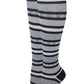 Knee High Compression Socks | Geometric Pattern Stripes | Women's (1 Pair)