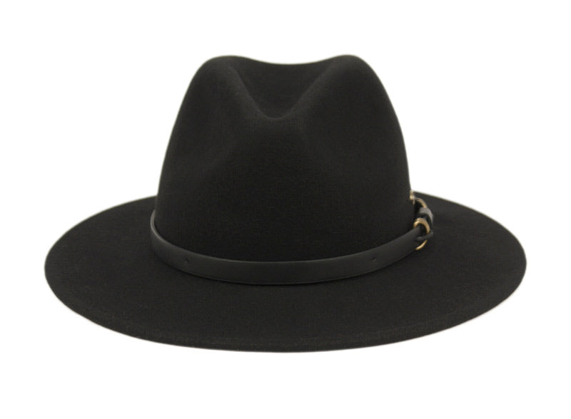 Wool Felt Fedora Hats | Leather Band | Epoch Men's