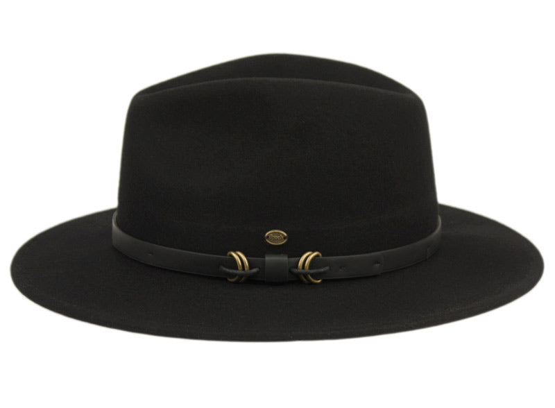 Wool Felt Fedora Hats | Leather Band | Epoch Men's