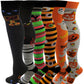 Women 6 pairs Halloween Design Thigh High Over the Knee Socks