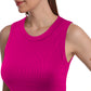 SUMONA Women Tank Tops Round Neck Sleeveless Basic Ribbed Summer Cami Top Casual Shirts