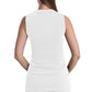 SUMONA Women Tank Tops Round Neck Sleeveless Basic Ribbed Summer Cami Top Casual Shirts