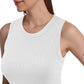 SUMONA Women Tank Tops Round Neck Sleeveless Basic Ribbed Summer Cami Top Casual Shirts