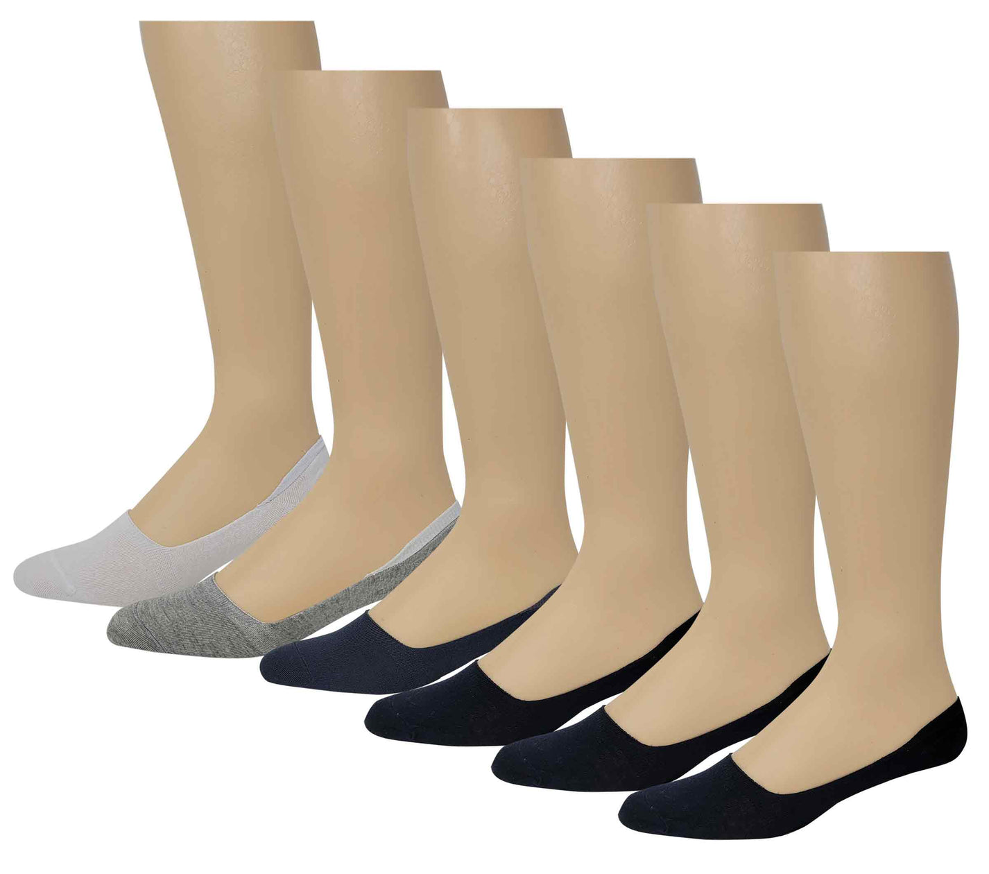 Low Cut NonSlip No Show Socks Casual Cotton Blend Men's