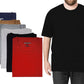 Crew Neck Short Sleeve T-Shirts | Big & Tall USA Assorted 100% Cotton | Men's (6 Pairs)