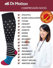 Dr Motion Knee High Socks