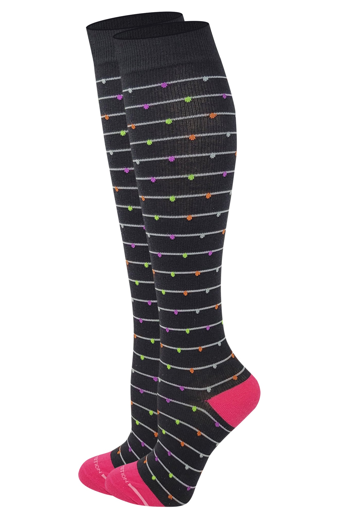 Dr. Motion Women Creative Design Compression Knee high socks