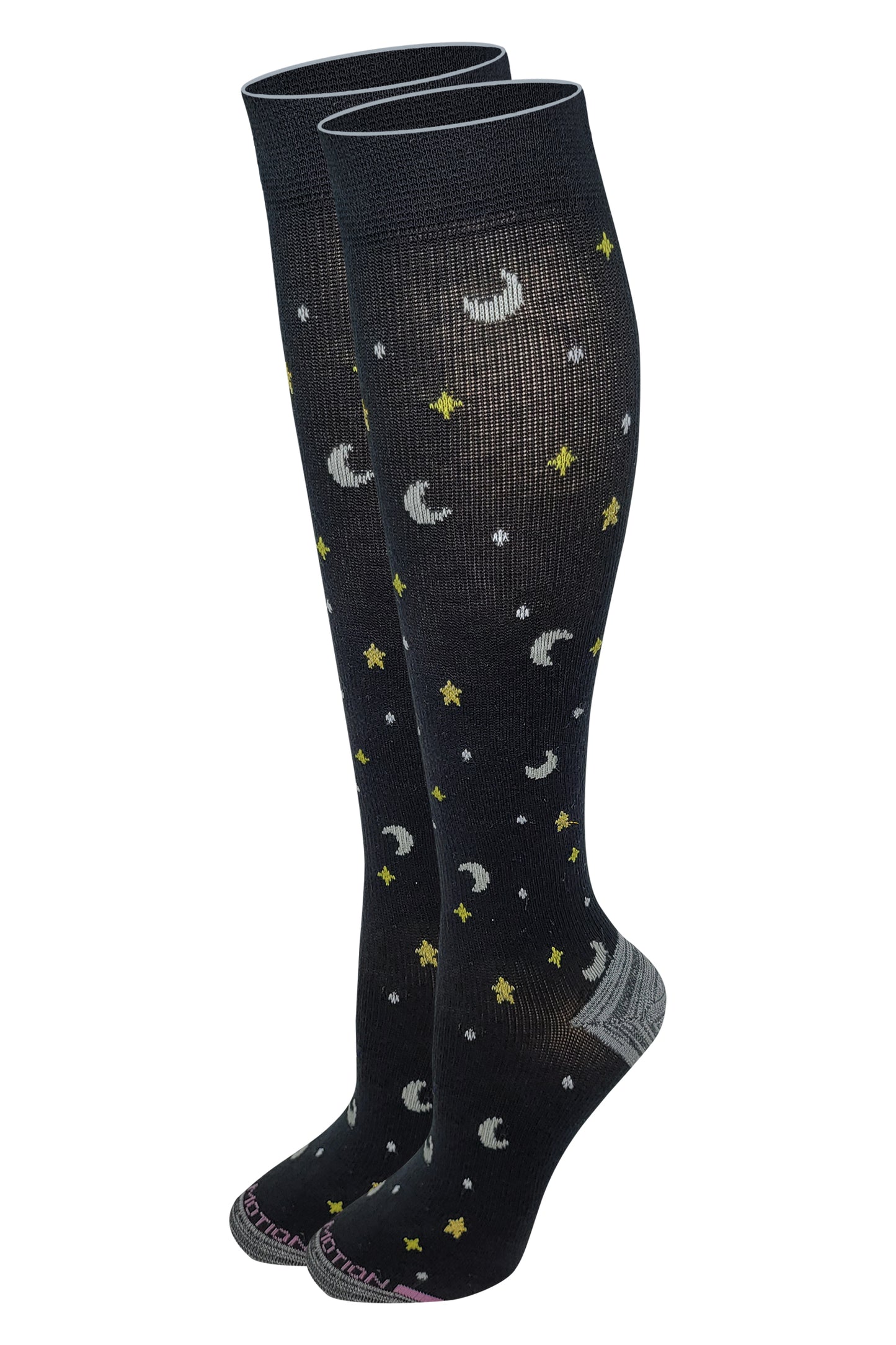Knee High Compression Socks | Moons Design | Women's (1 Pair)
