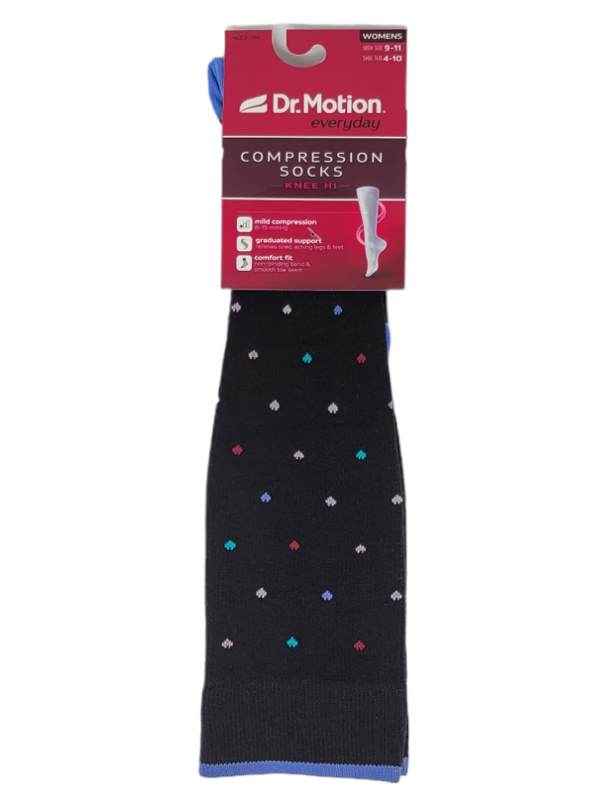 mini hearts compression socks for women mild compression